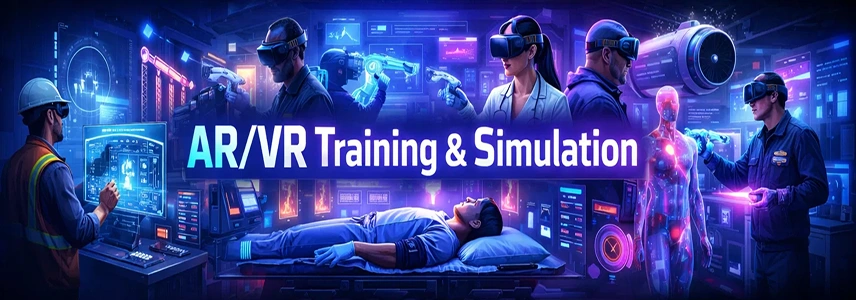 AR/VR based simulation training software development